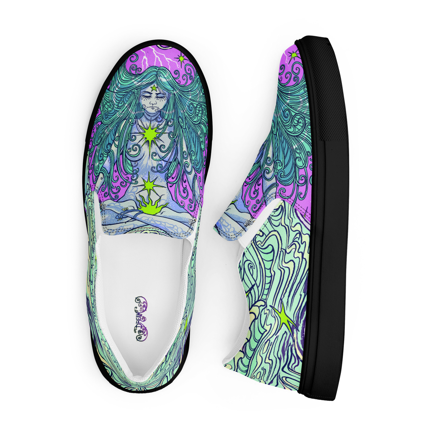 Dream Women’s slip-on canvas shoes (Pink)
