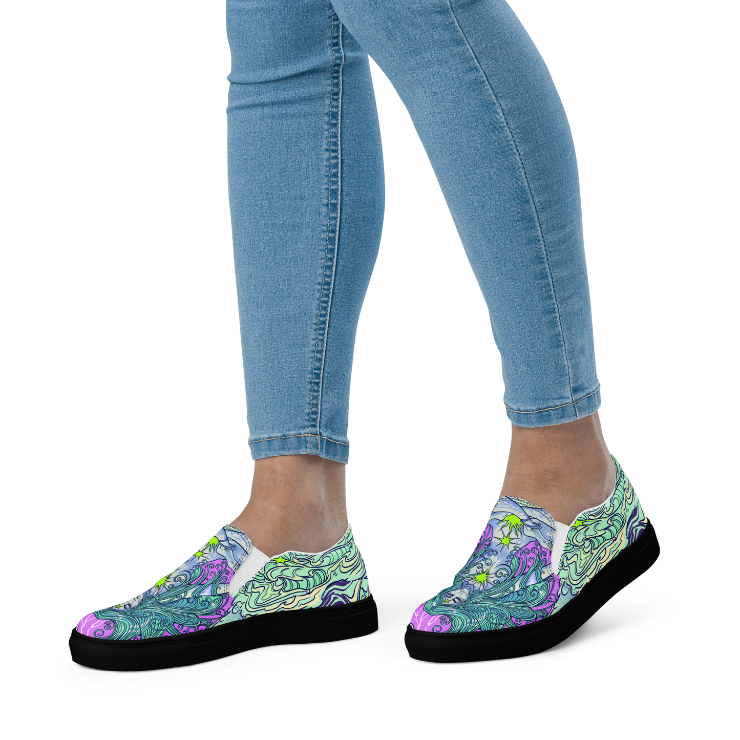Dream Women’s slip-on canvas shoes (Pink)